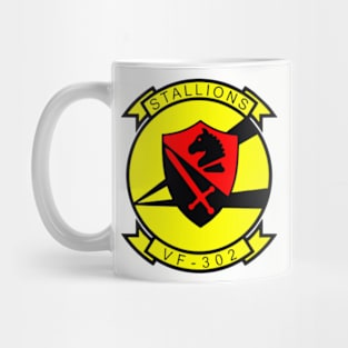 F-302 Stallions Squadron Patch Mug